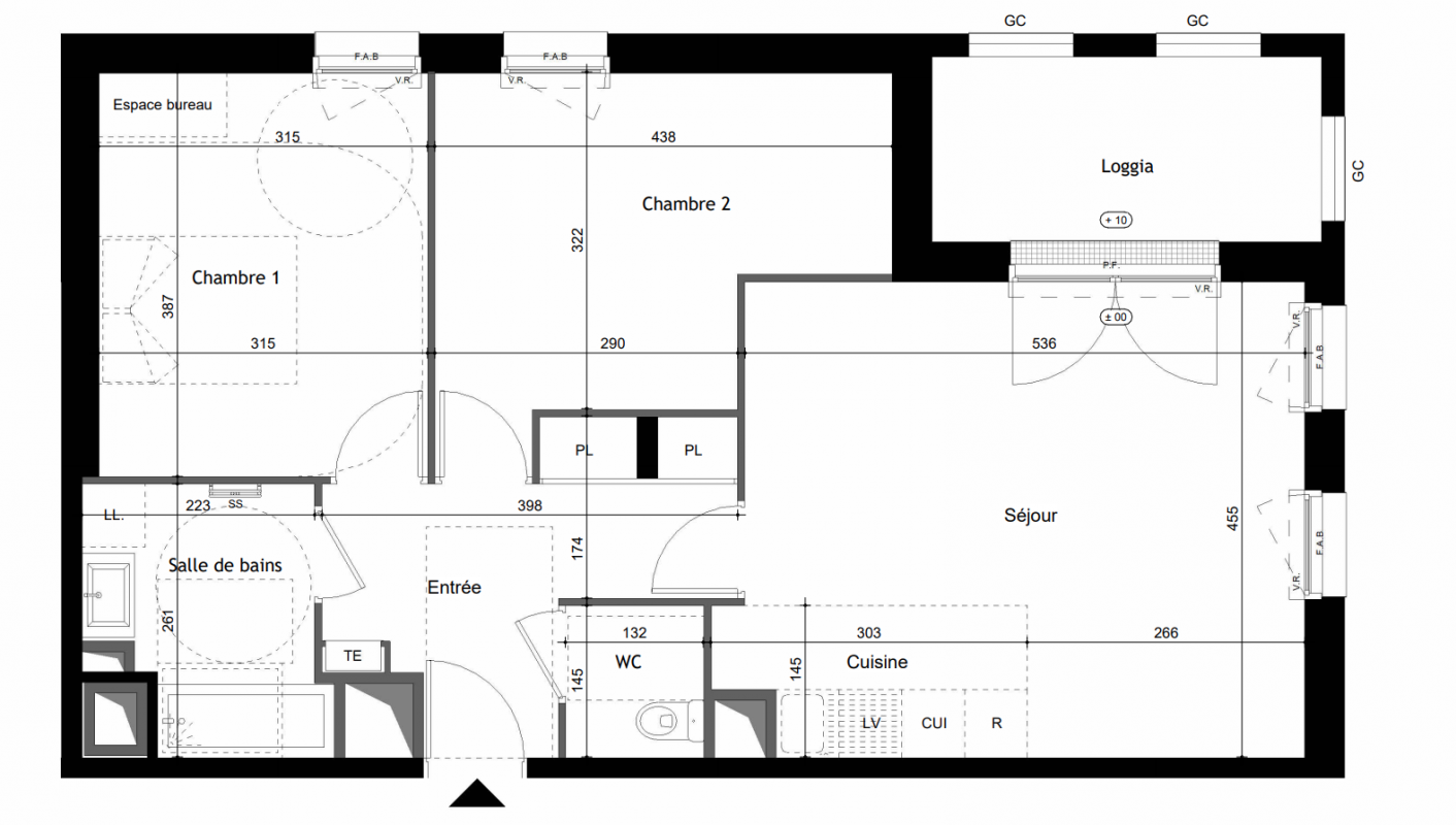 Plan du lot