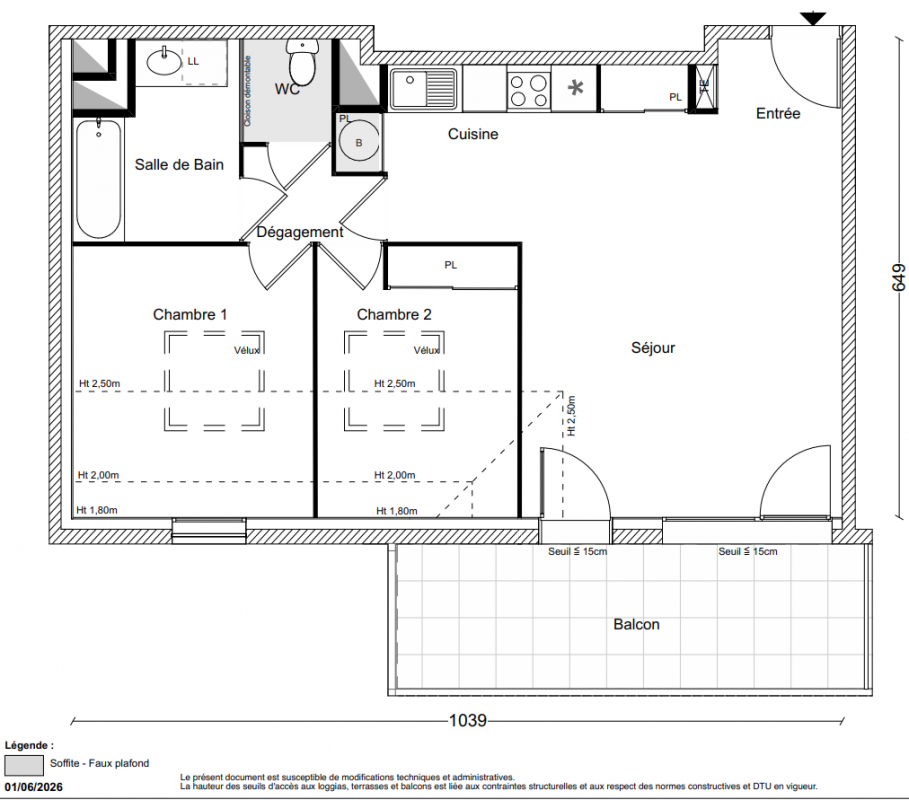 Plan du lot