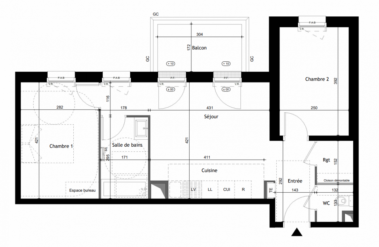 Plan du lot
