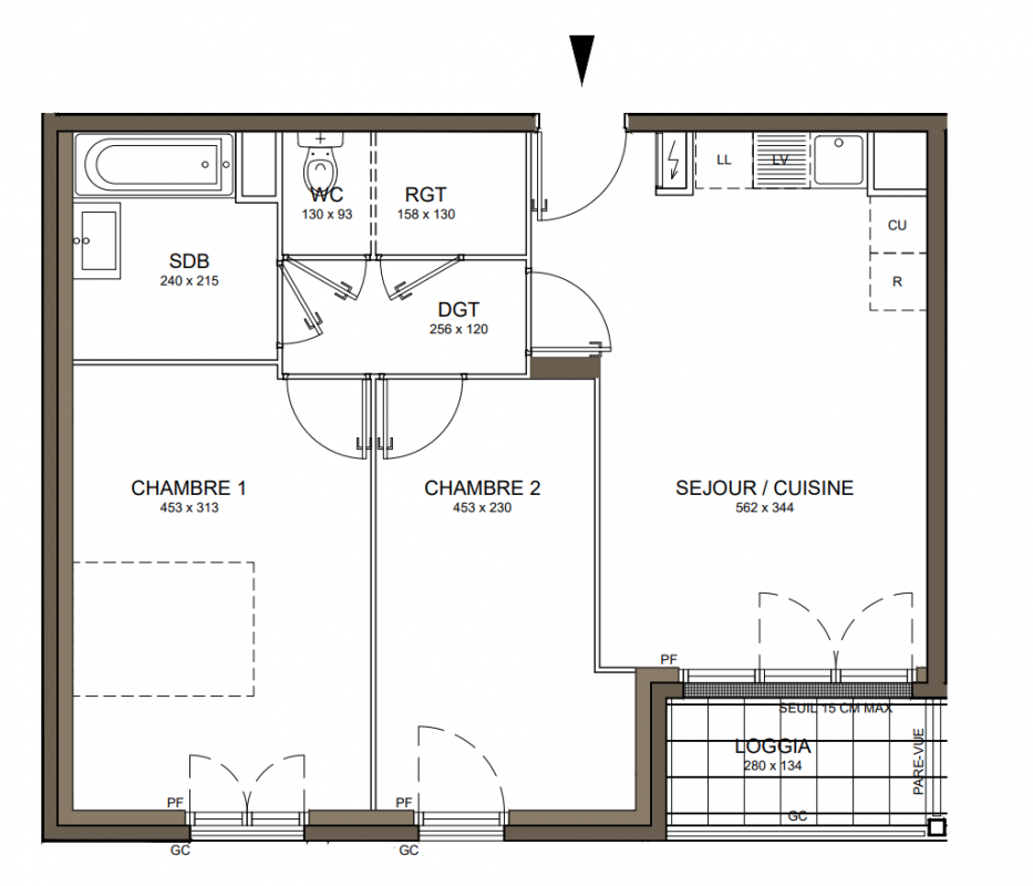 Plan du lot