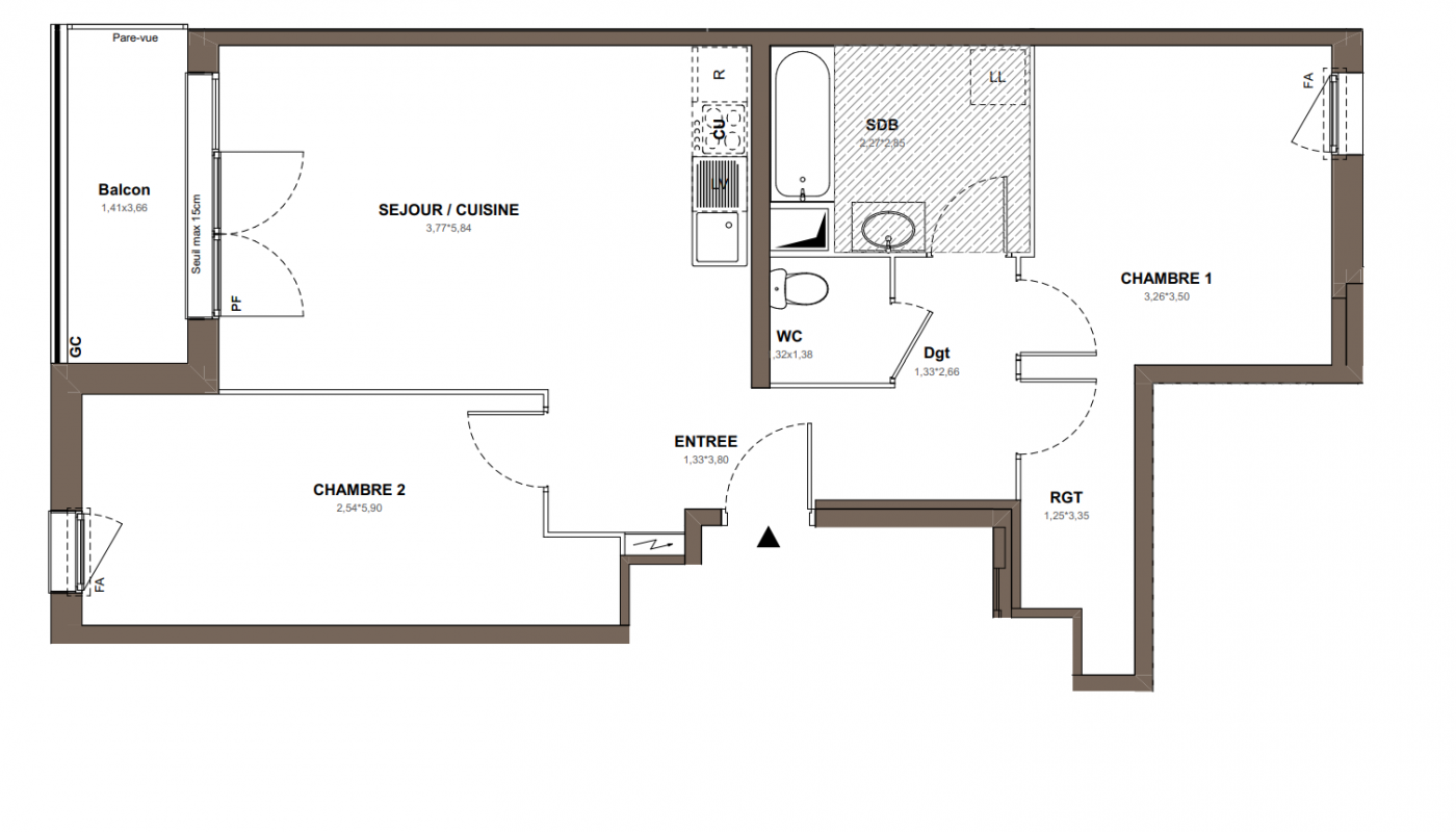 Plan du lot