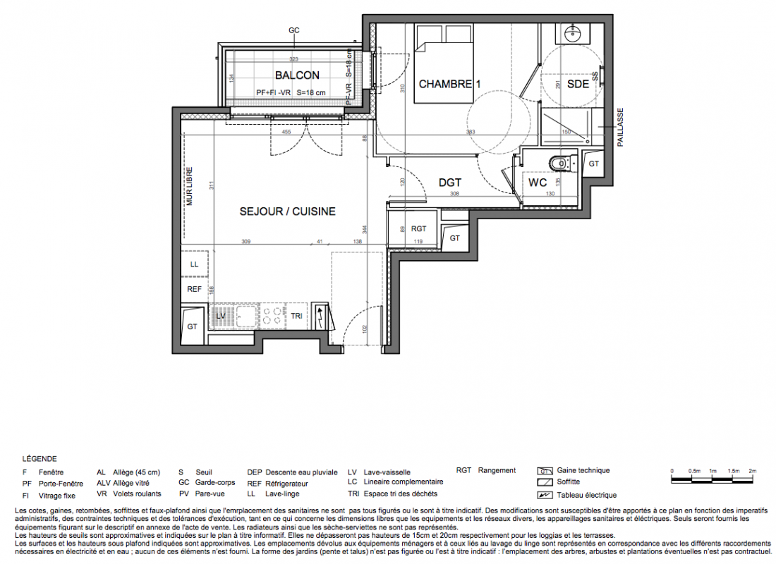 Plan du lot