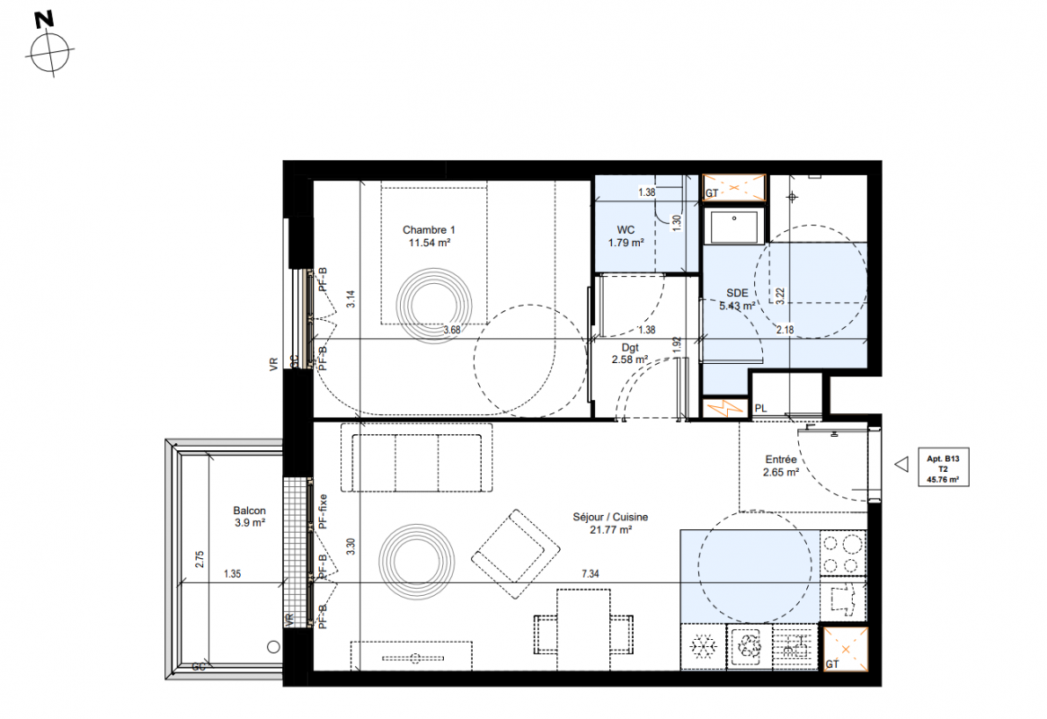 Plan du lot
