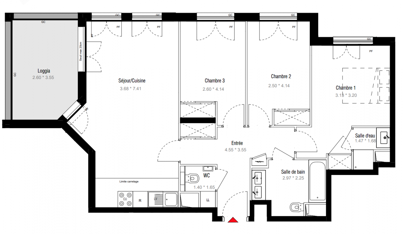 Plan du lot