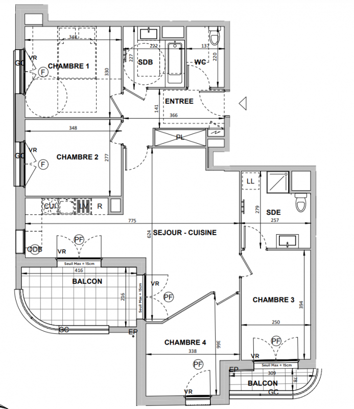 Plan du lot