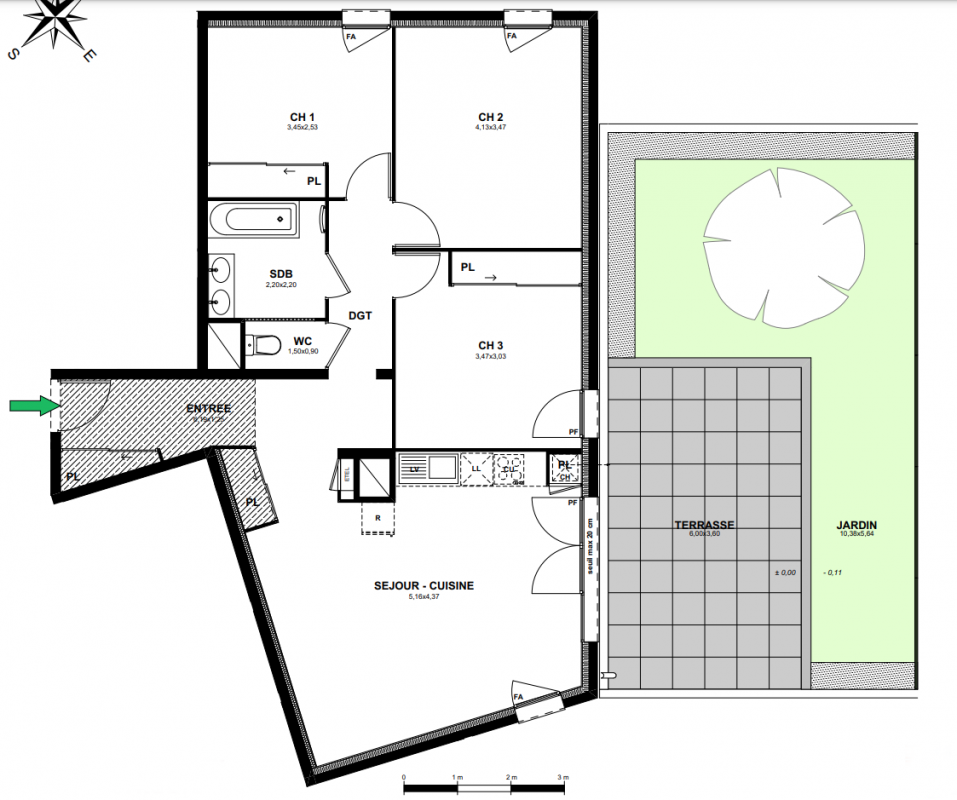 Plan du lot