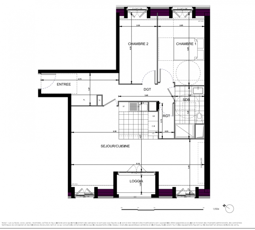 Plan du lot