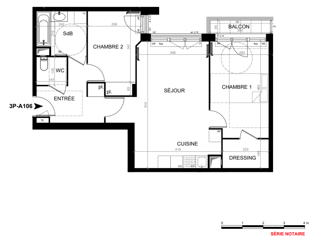Plan du lot