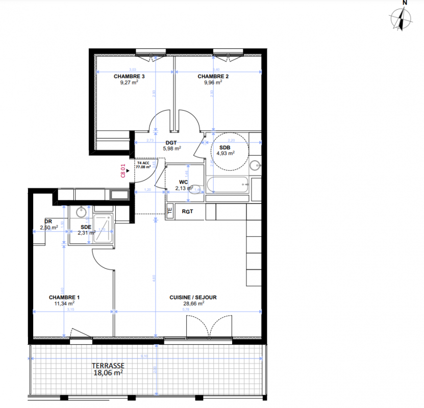 Plan du lot