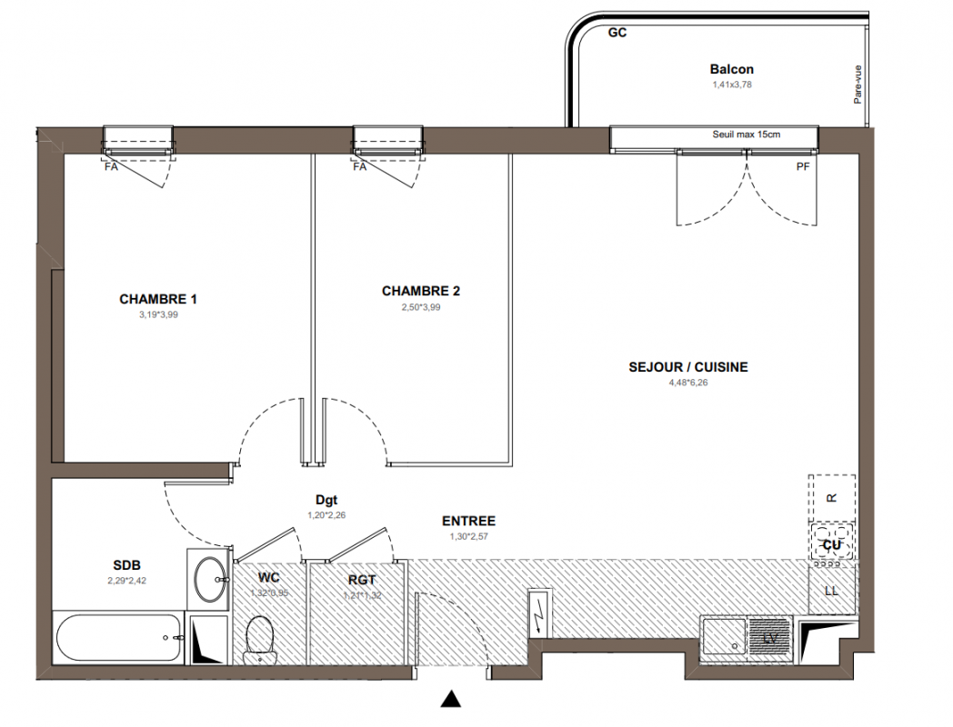 Plan du lot