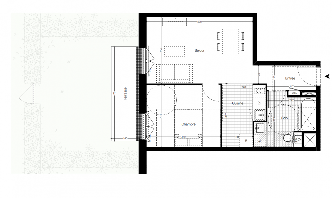 Plan du lot