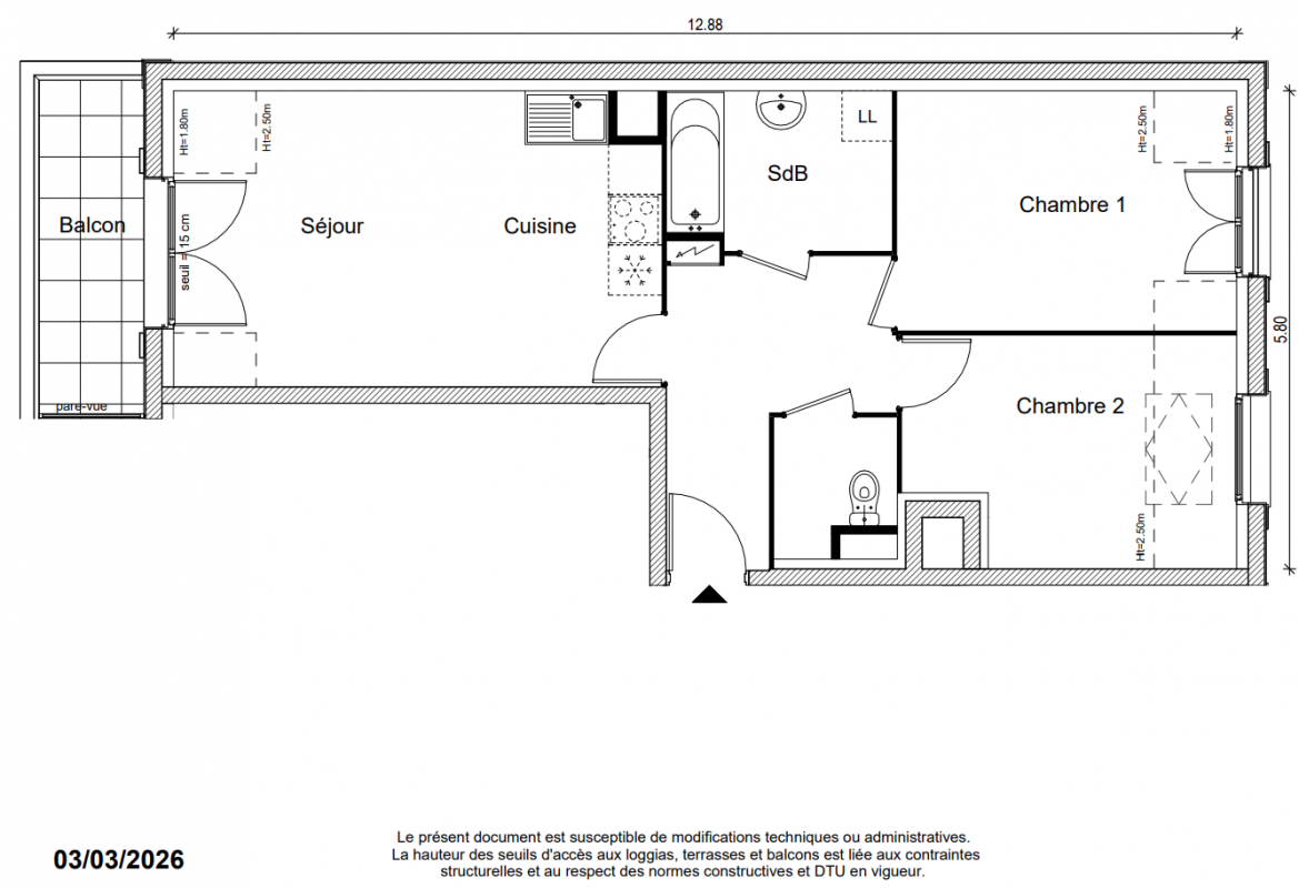Plan du lot