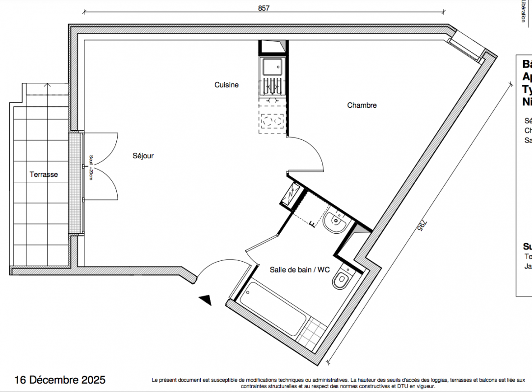 Plan du lot