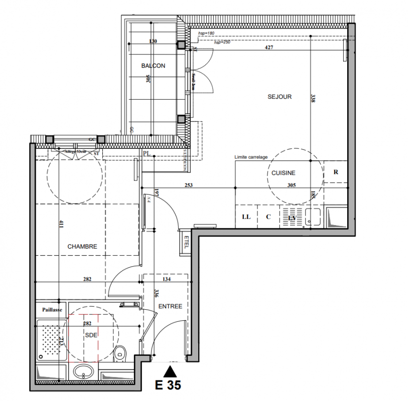 Plan du lot