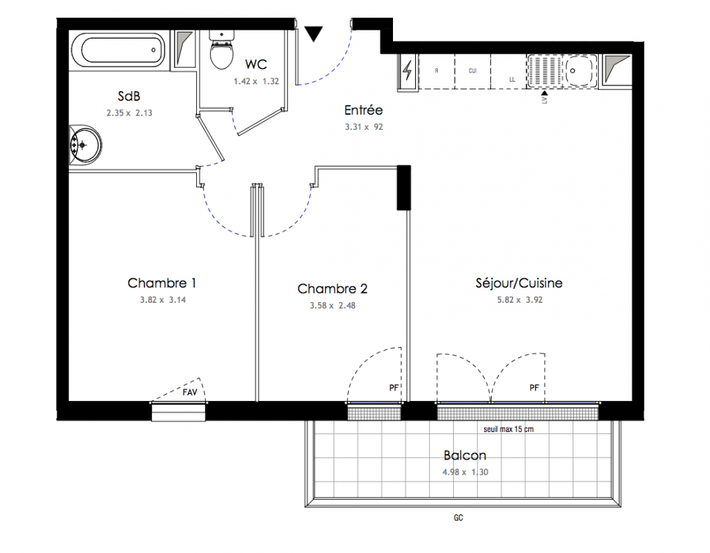 Plan du lot