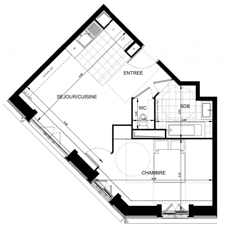 Plan du lot