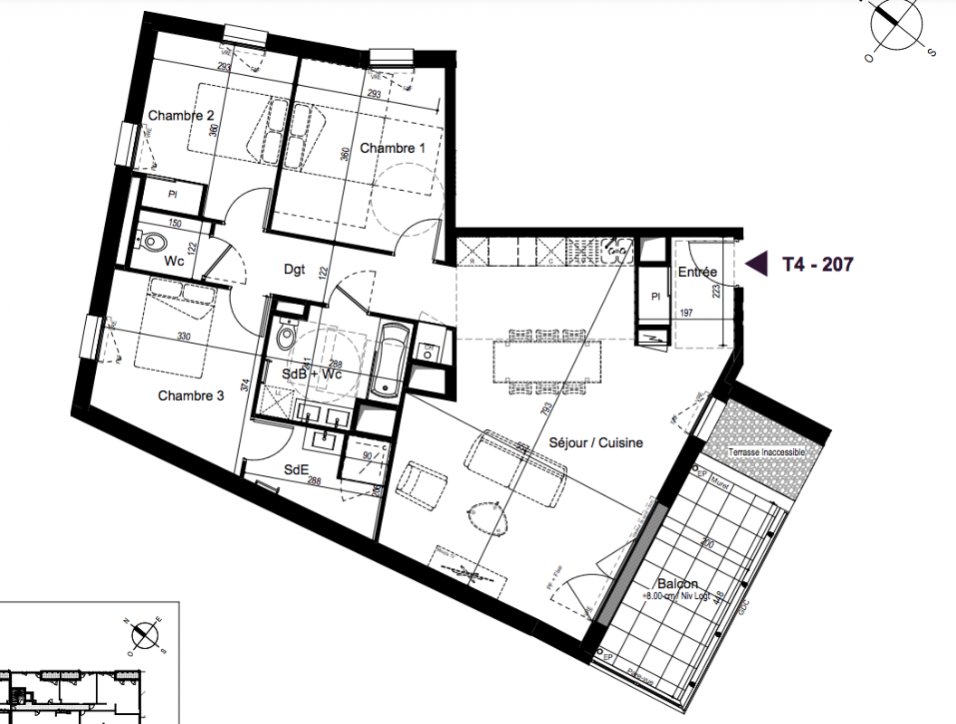 Plan du lot