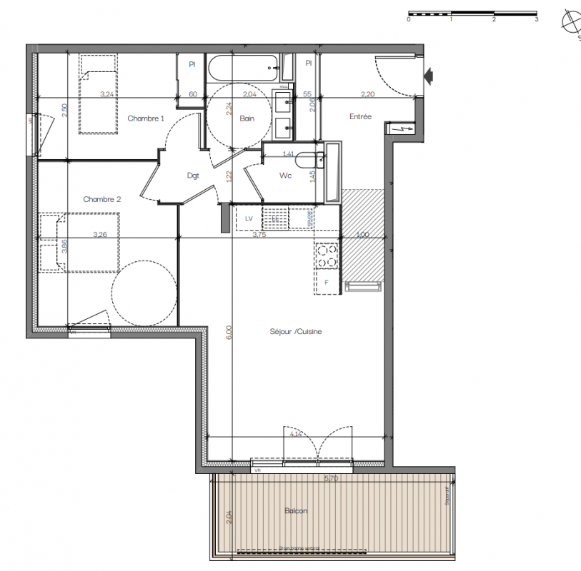 Plan du lot