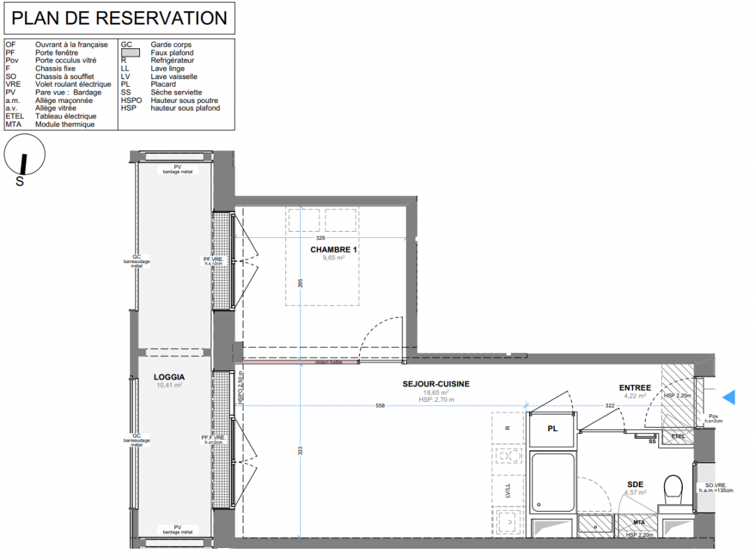 Plan du lot