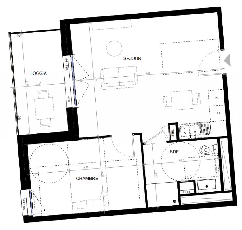 Plan du lot