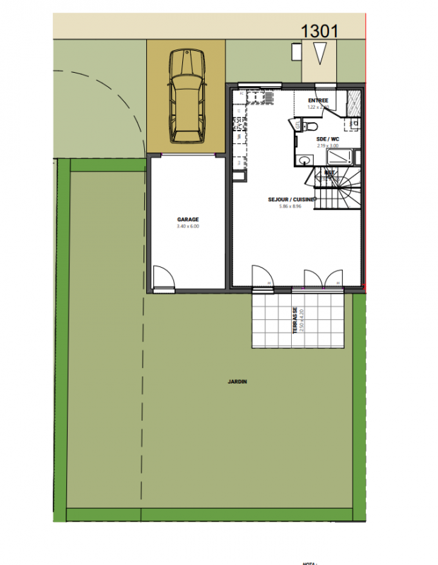 Plan du lot