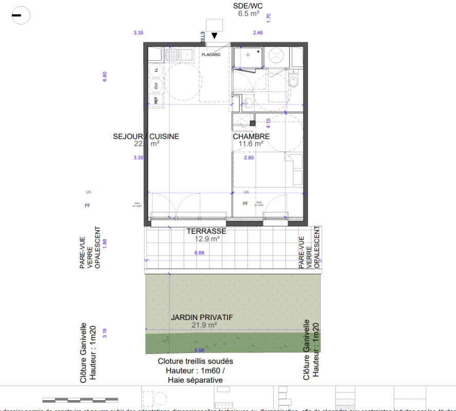 Plan du lot