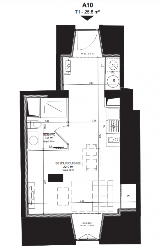Plan du lot