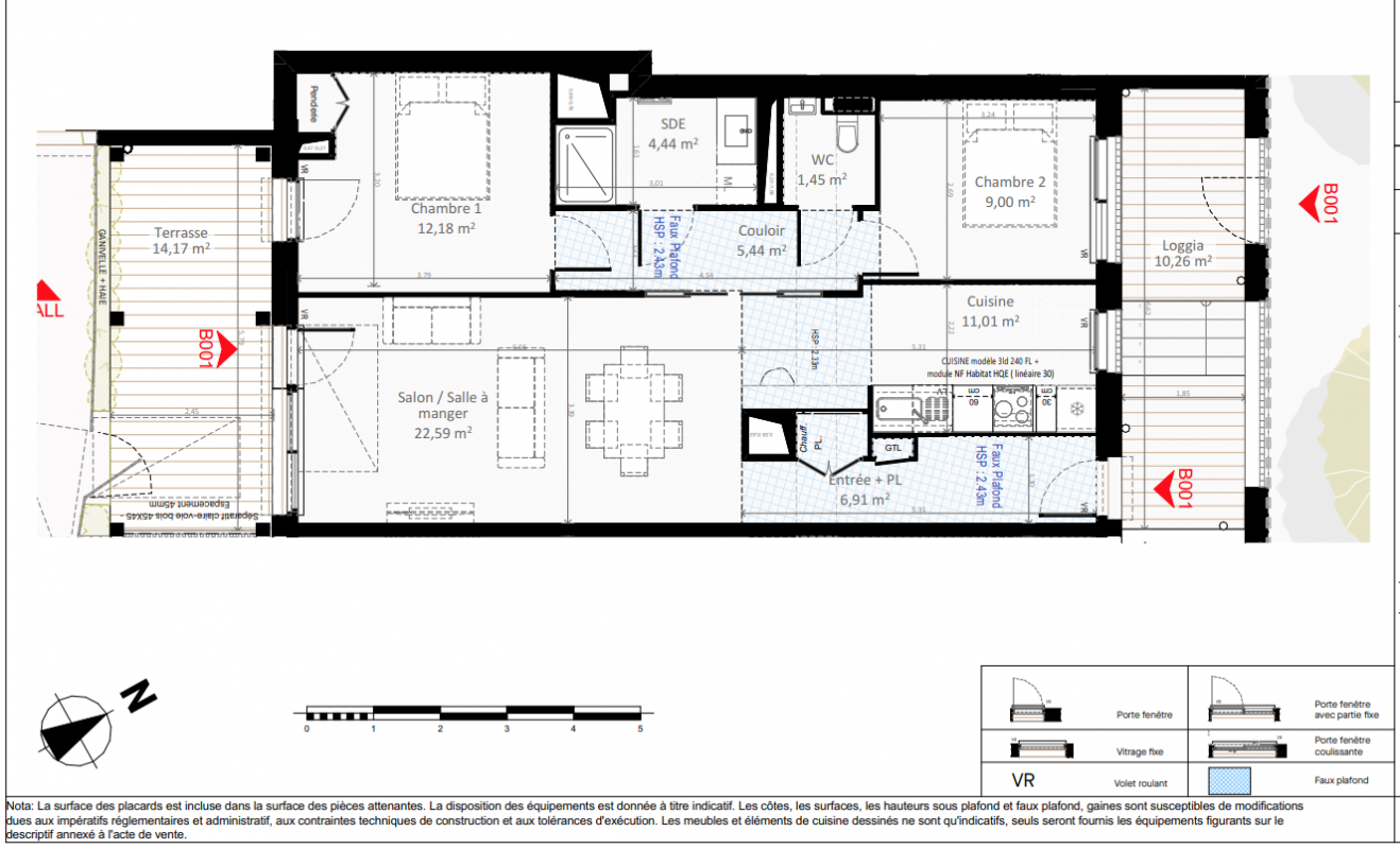 Plan du lot