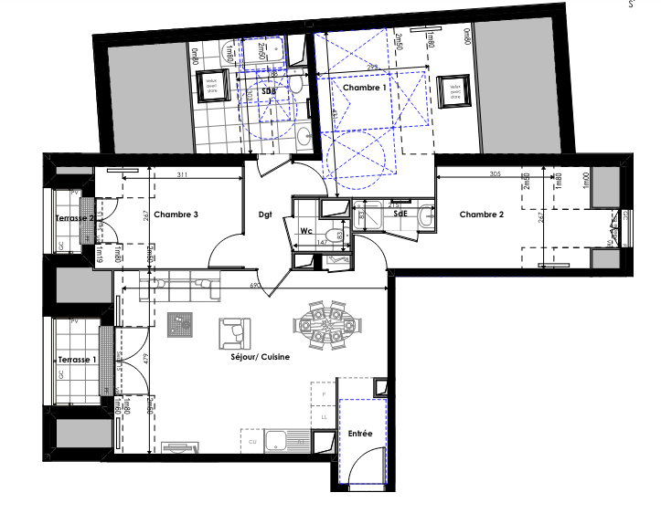 Plan du lot