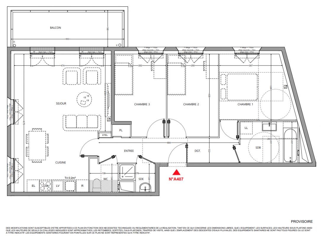Plan du lot