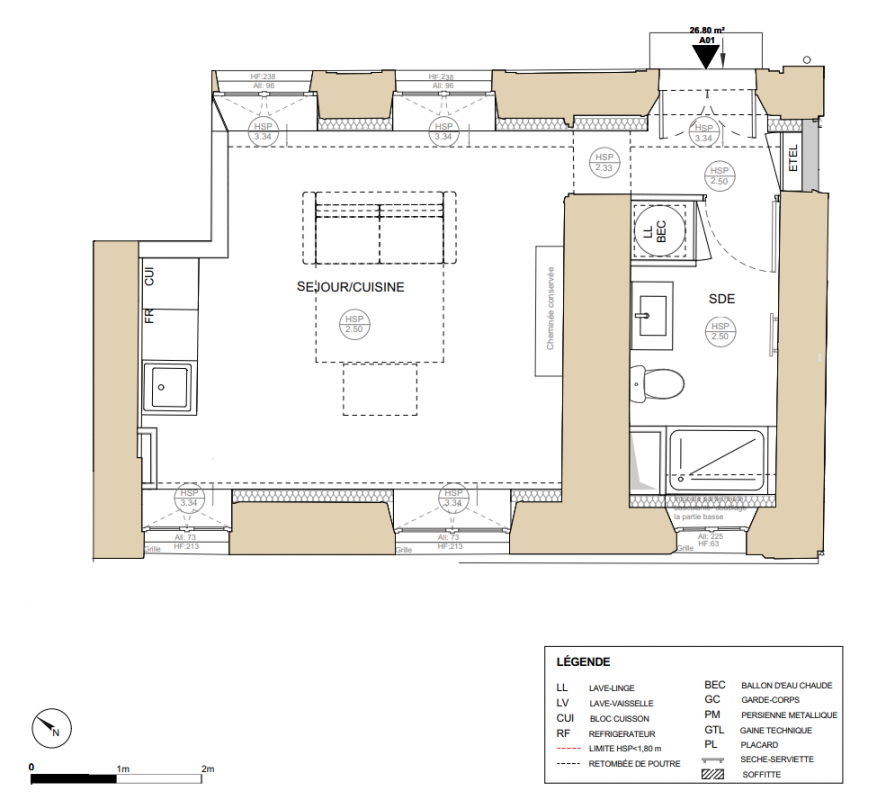 Plan du lot