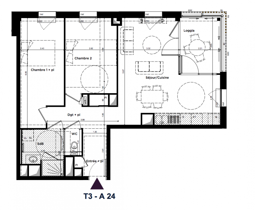 Plan du lot