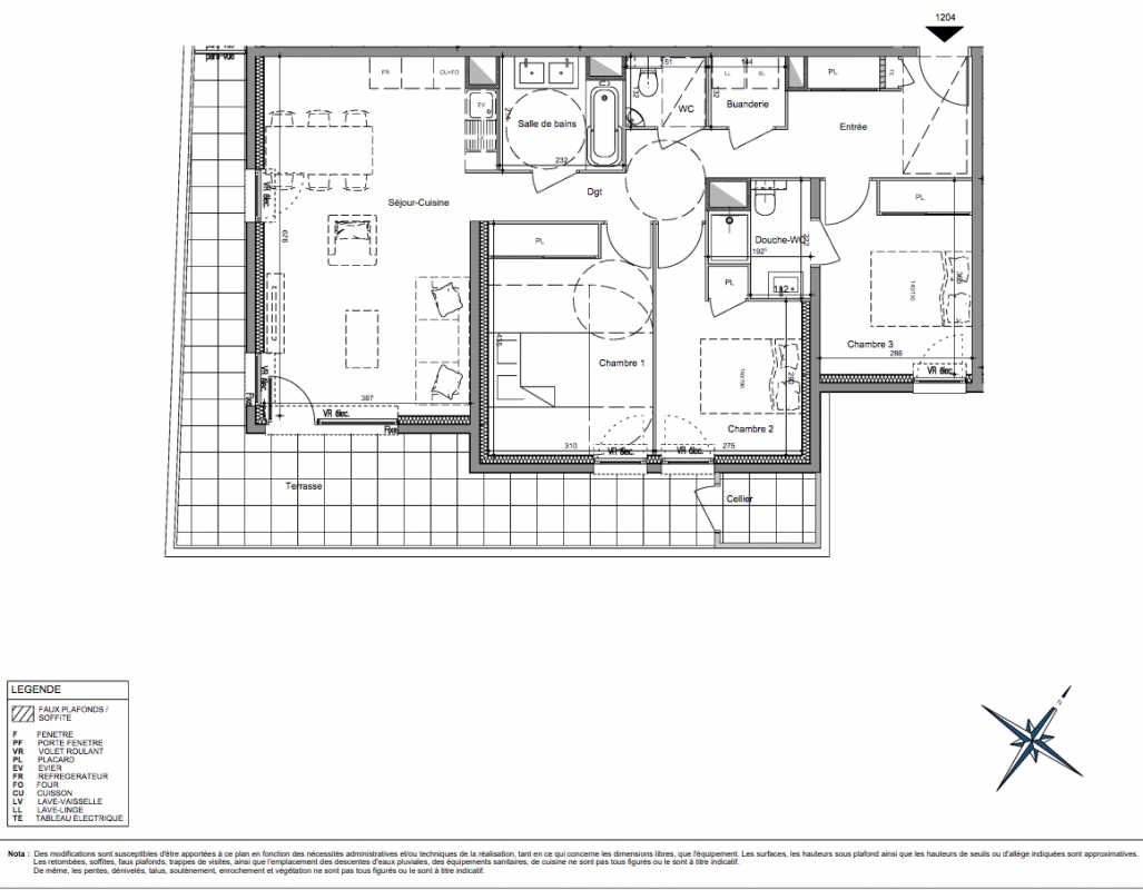Plan du lot