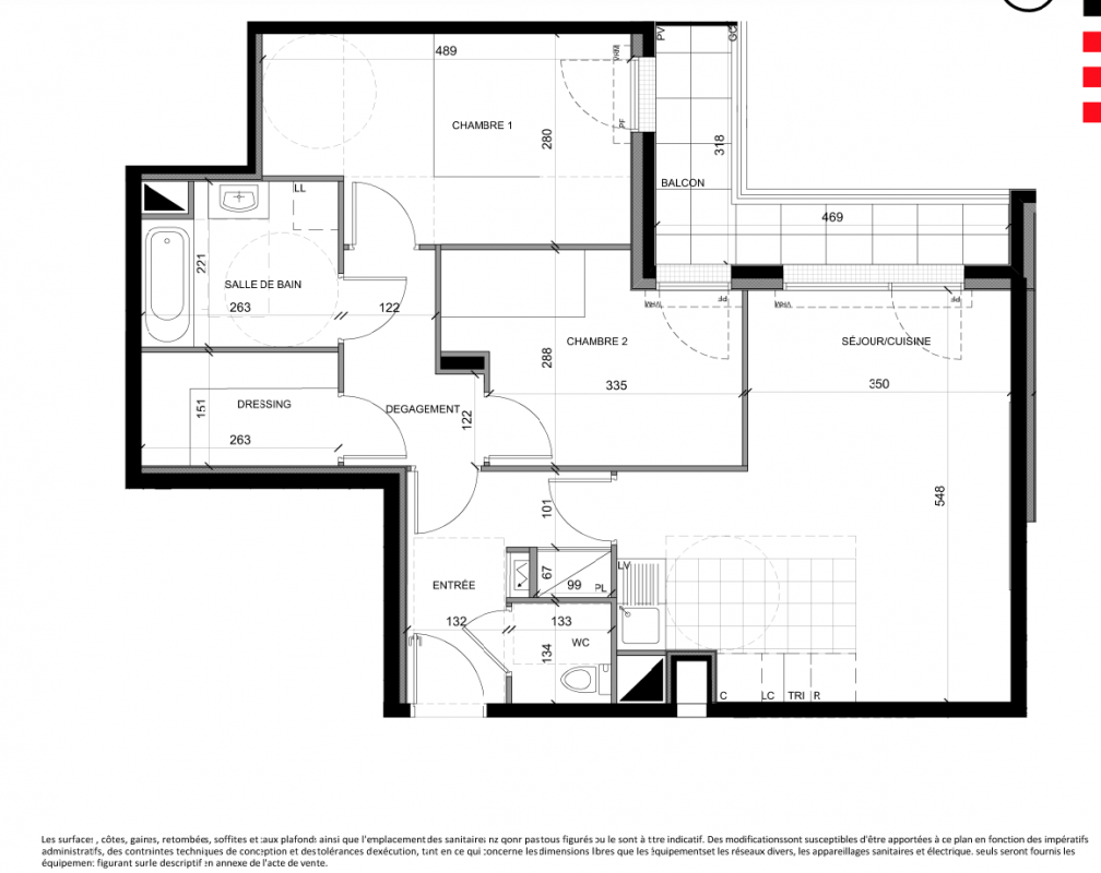 Plan du lot