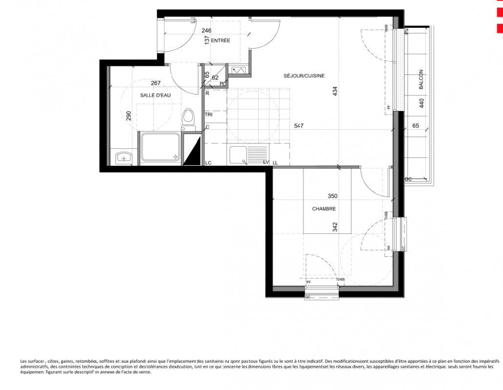 Plan du lot