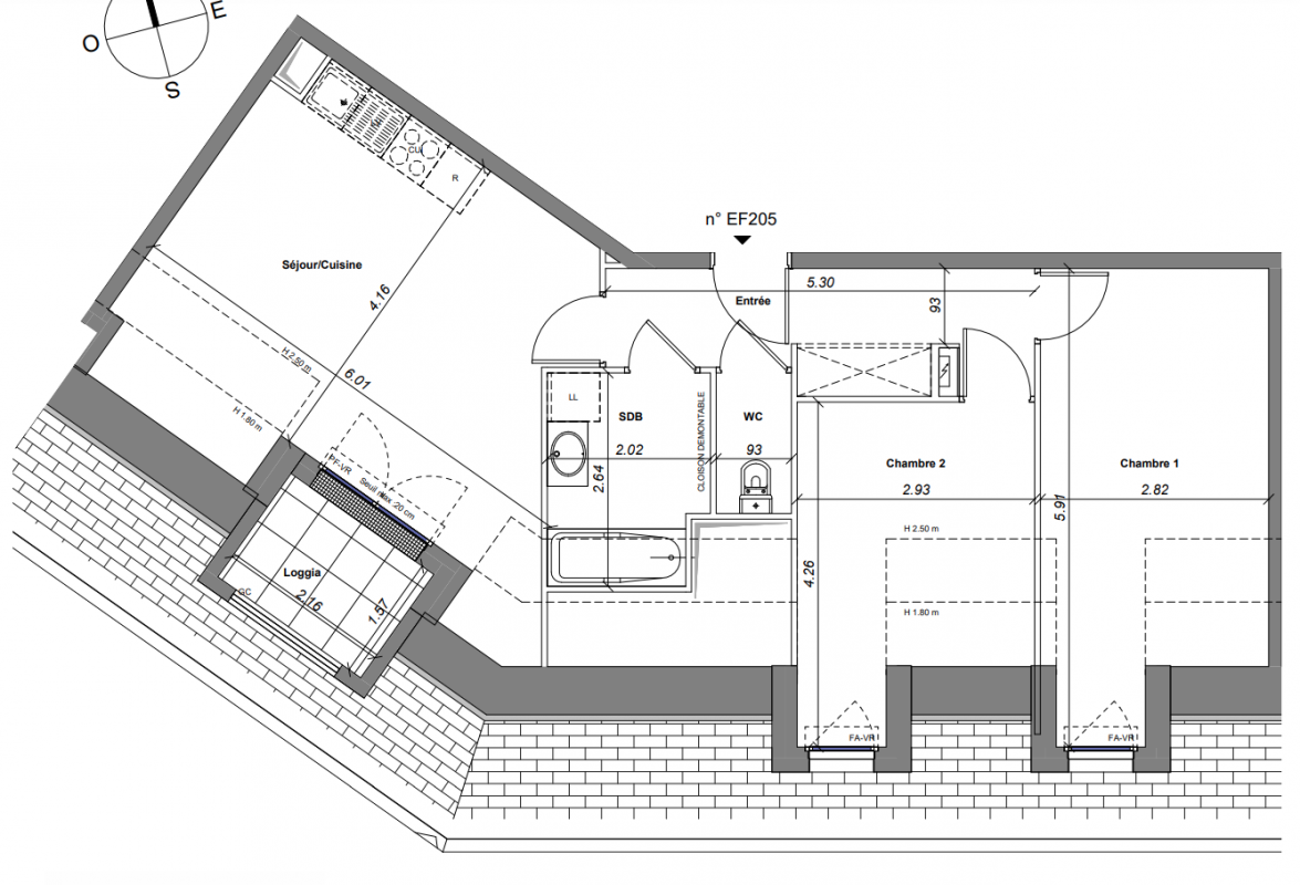 Plan du lot