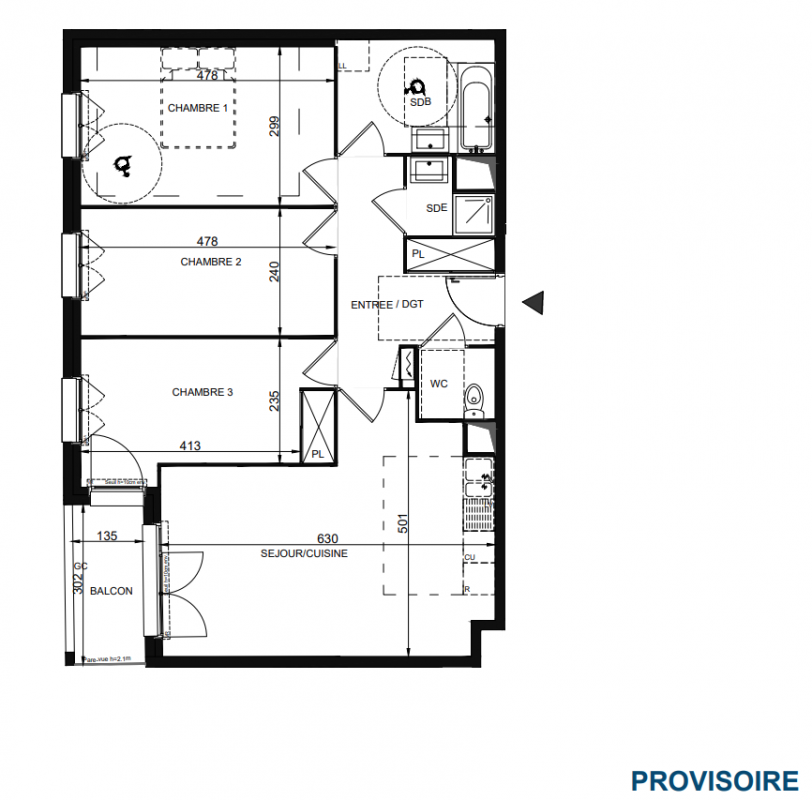 Plan du lot