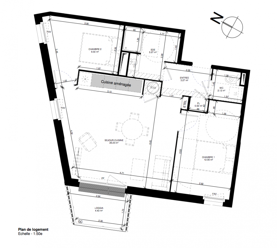 Plan du lot