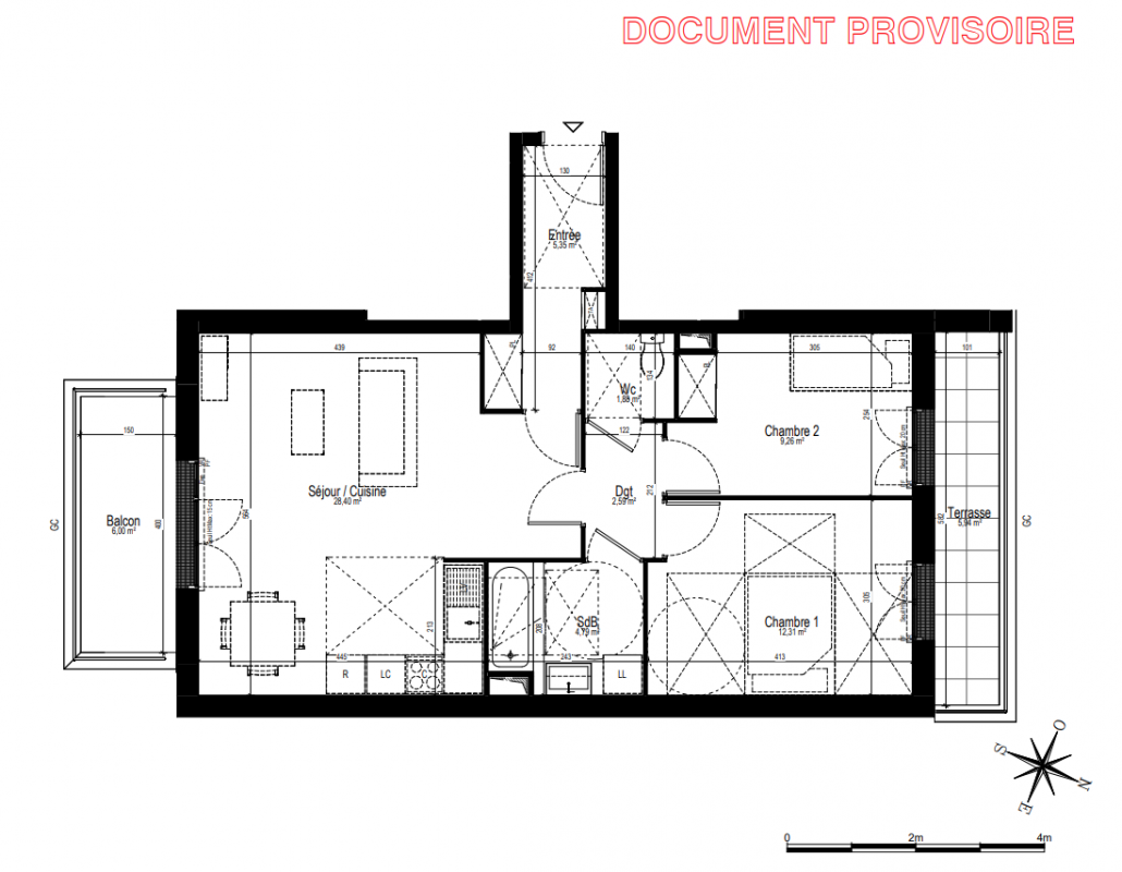 Plan du lot