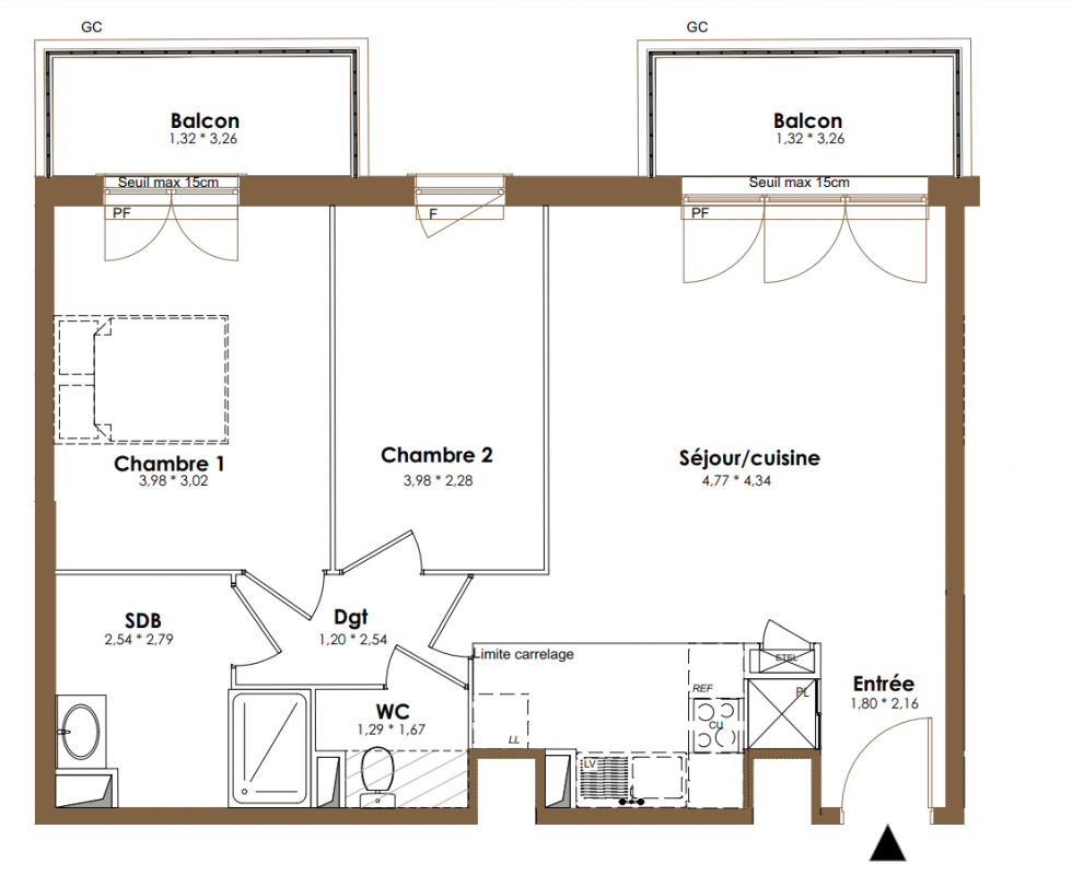 Plan du lot