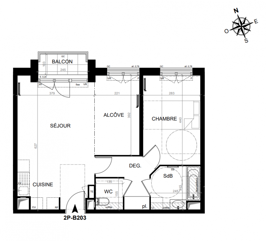 Plan du lot