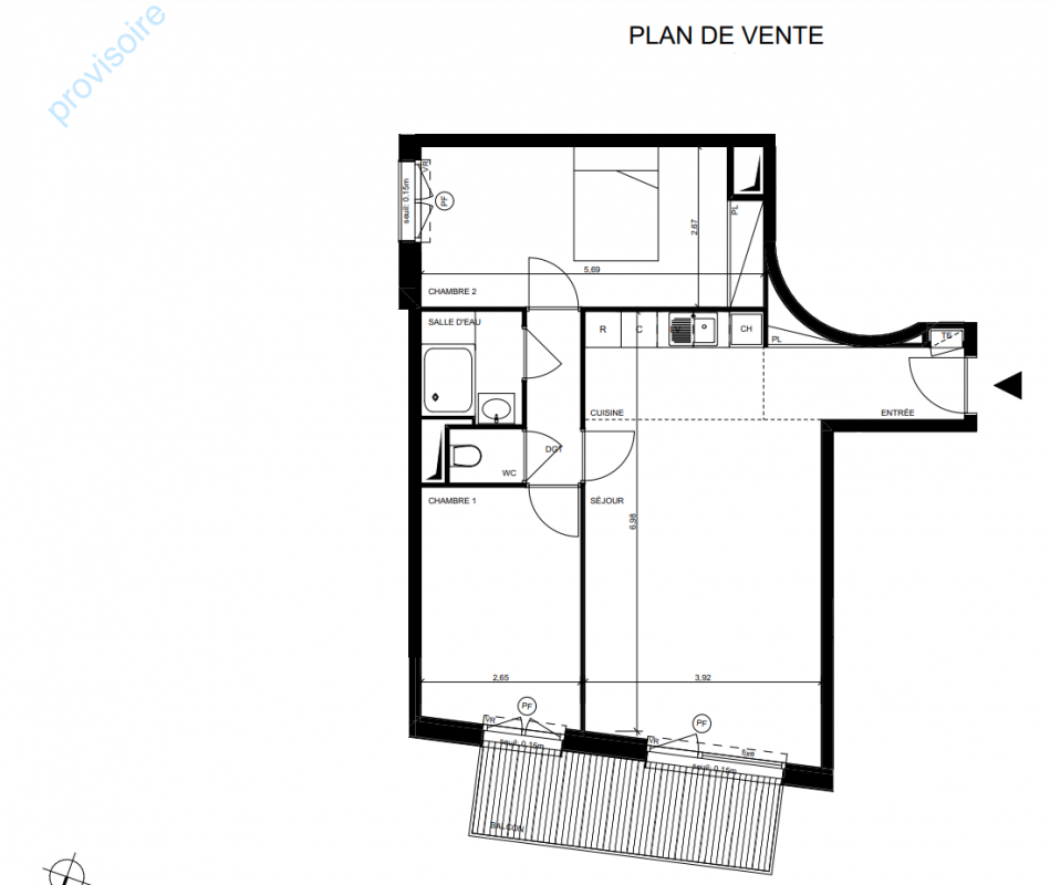Plan du lot