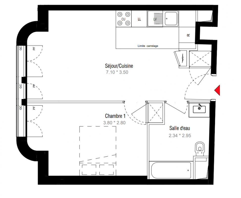 Plan du lot