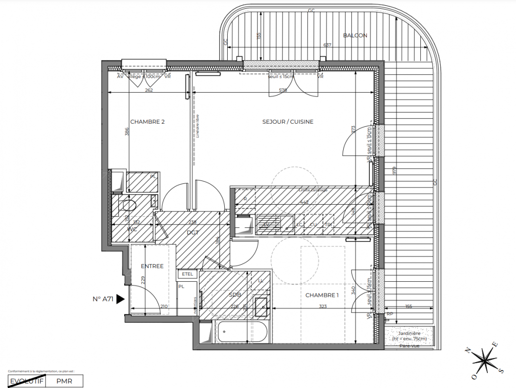 Plan du lot