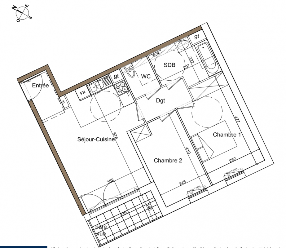 Plan du lot