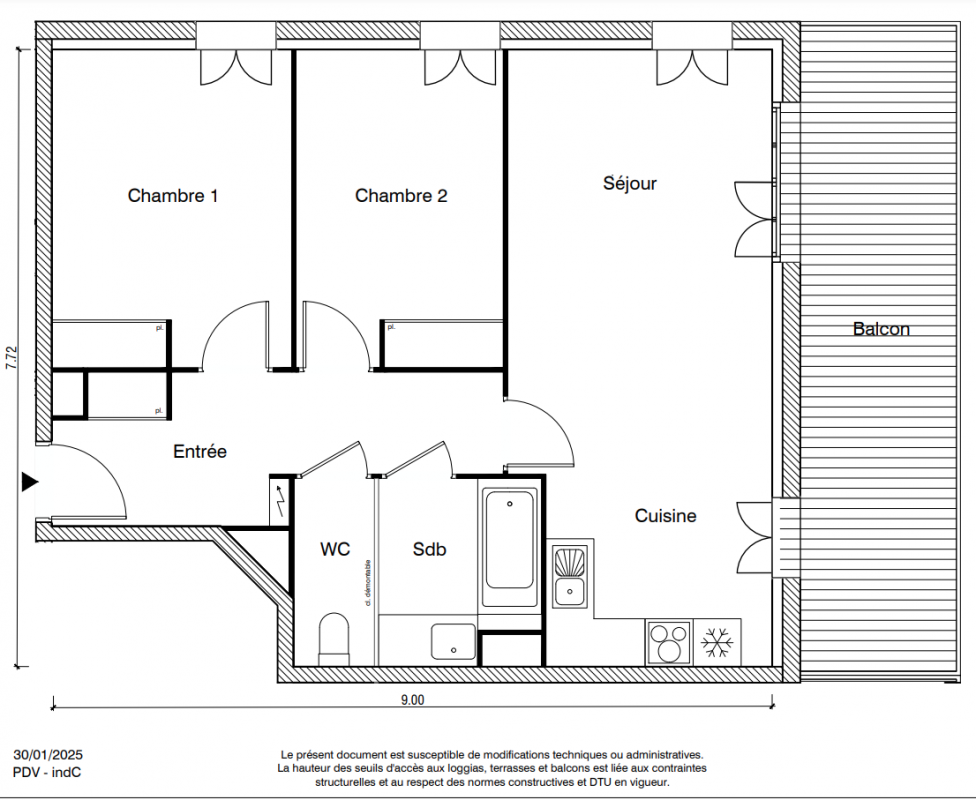 Plan du lot