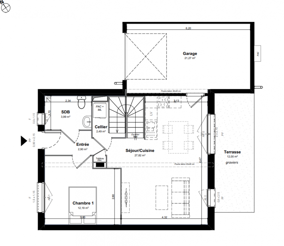 Plan du lot