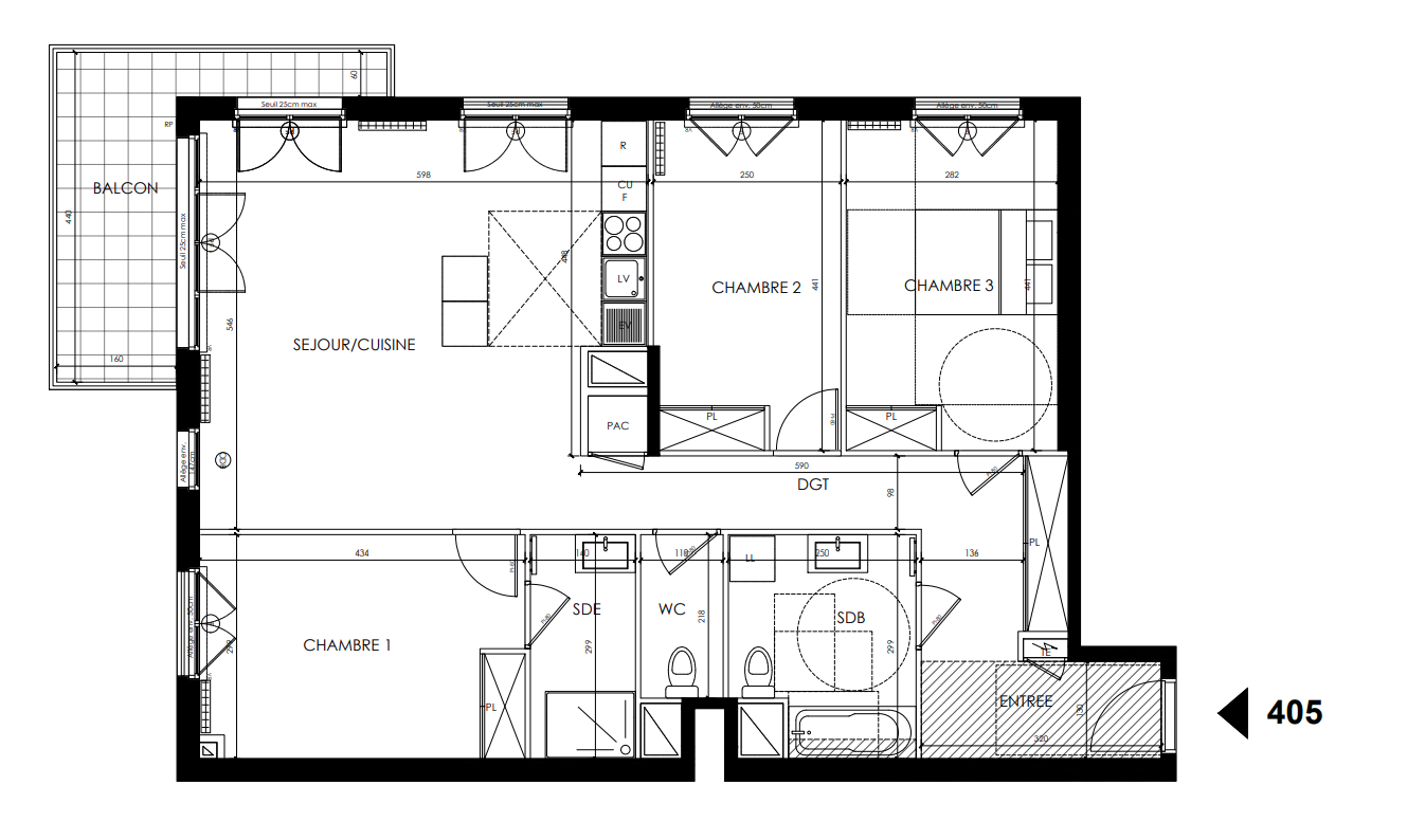 Plan du lot