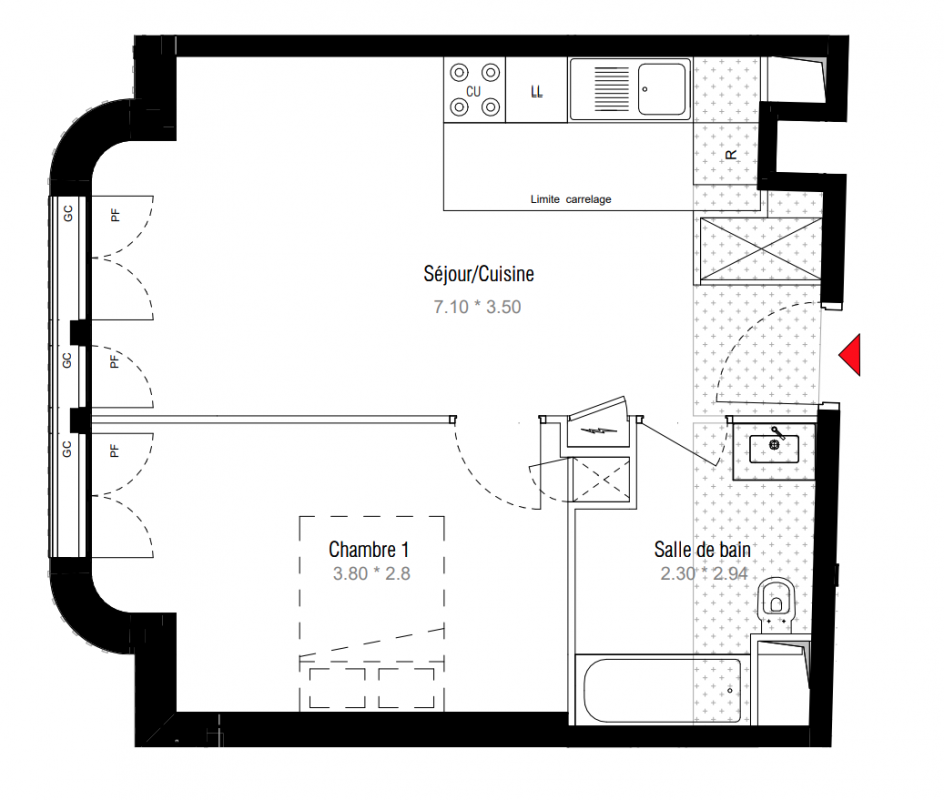 Plan du lot