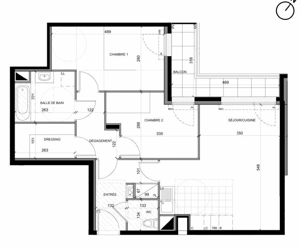 Plan du lot